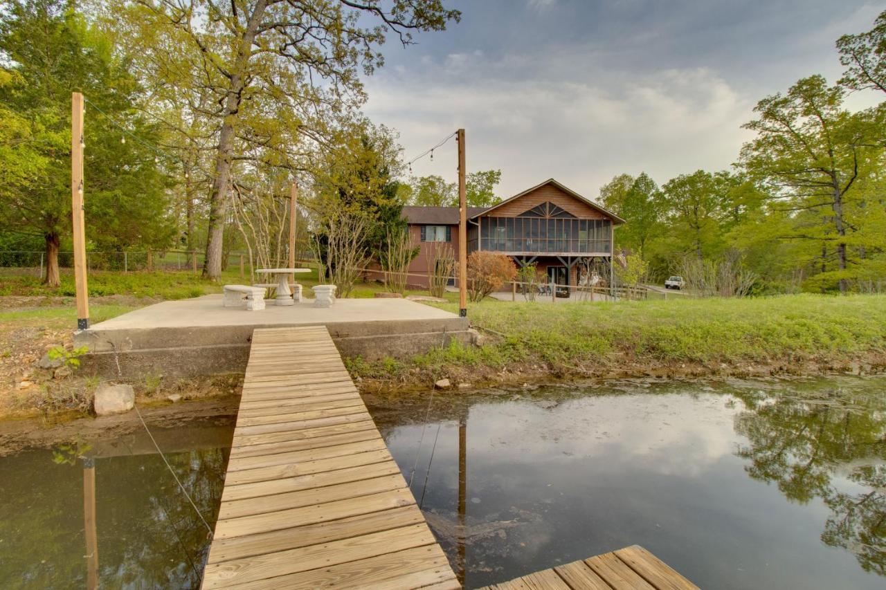 Waterfront Home Near Mark Twain National Forest Поплар Блафф Экстерьер фото